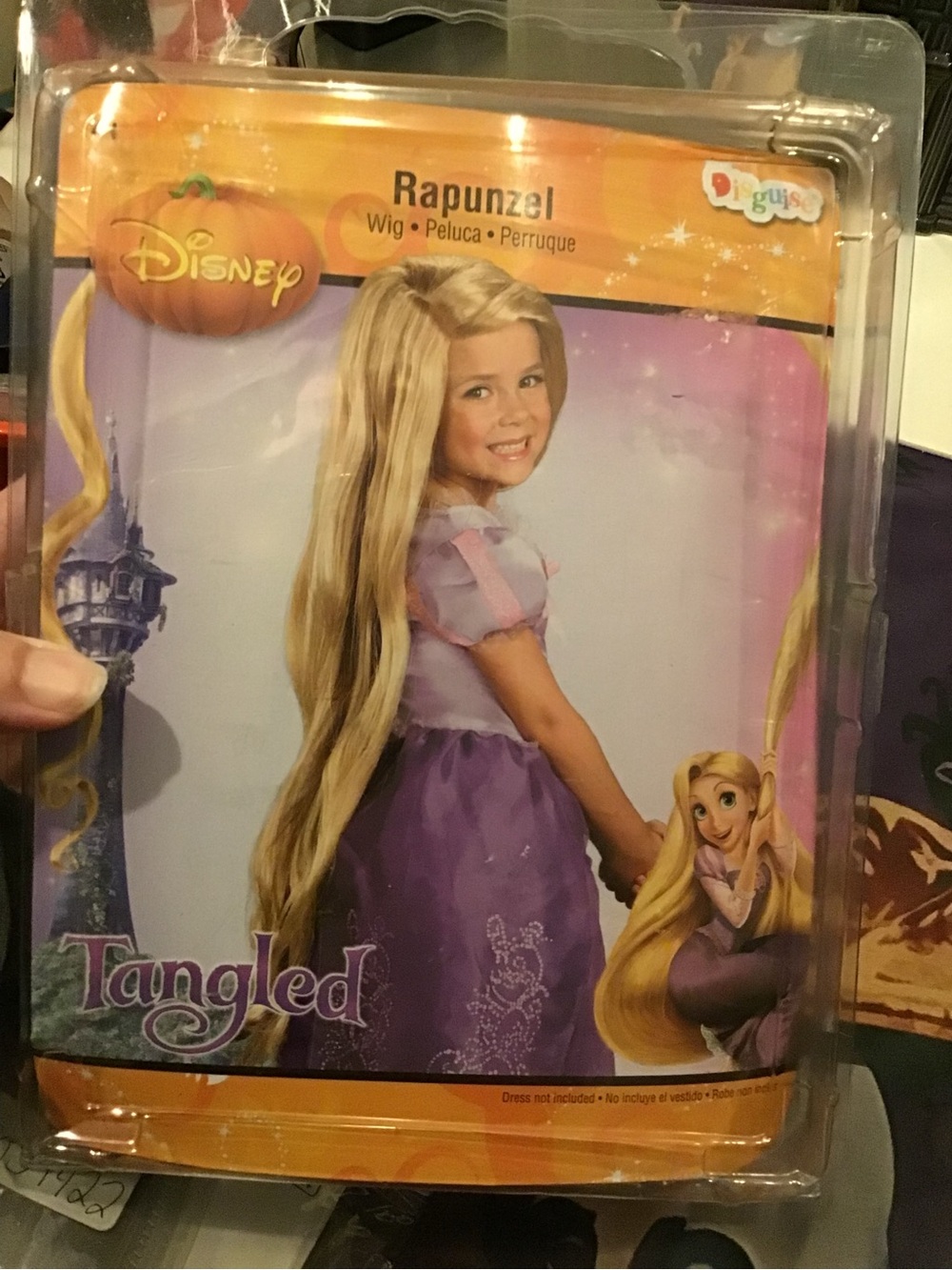 Disney tangled rapunzel child wig